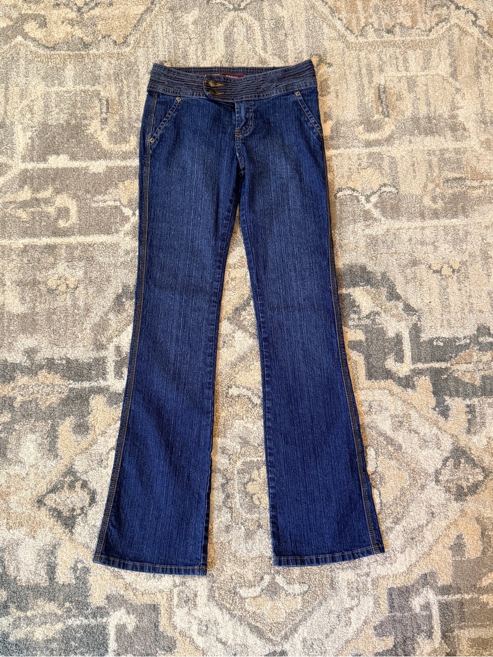 Women's Classic Dark Blue Indigo Bootcut Jeans | Fall must-have | Western